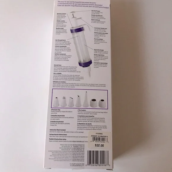 NIB ! WILTON Dessert Decorator PLUS - Picture 4 of 9